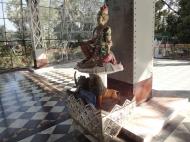 Asisbiz Shwethalyaung Buddha ornate guardians Bago 01