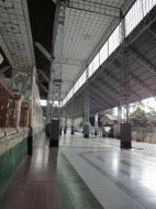 Asisbiz Shwethalyaung Buddha rought iron structure Bago 01