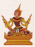 Asisbiz An artistic rendition of Sularata the nat of Sule Pagoda 0A