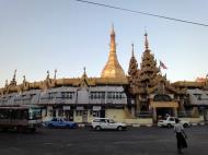 Asisbiz Yangon Sule Pagoda Round about Jan 2010 02