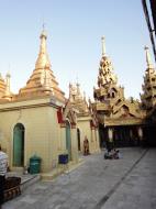 Asisbiz Yangon Sule Pagoda inner patio Jan 2010 01