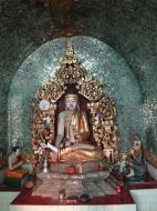 Asisbiz Yangon Sule Pagoda main Buddhas Jan 2010 02