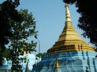 Asisbiz Between Kyauktan and Thilawa Port blue pagoda Oct 2004 04