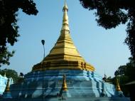 Asisbiz Between Kyauktan and Thilawa Port blue pagoda Oct 2004 07