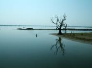 Asisbiz Myanmar Amarapura Mandalay Thaungthaman lake Nov 2004 14