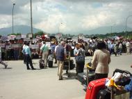 Asisbiz Nepal Kathmandu Tribhuvan Airport arrival Chaos 2000 02