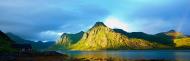 Asisbiz Lofoten Norway colors of summer rainbow drive