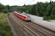 Asisbiz NSB Gjovikbanen Norwegian rail travelling by train Norway 01