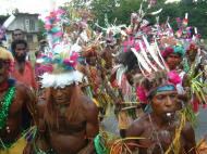 Asisbiz PNG Port Morseby villagers tribal dance Sep 2002 05