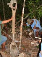 Asisbiz PNG Wreck Hunting P 39 Aircobra crash site Nov 2002 05