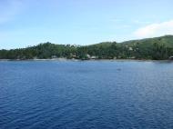 Asisbiz Balatero Cove viewed from top deck Balatero ferry Oriental Mindoro Philippines 01