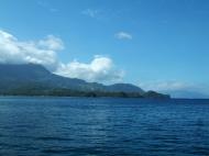 Asisbiz Panoramic views from Boquete Island looking towards White beach Oriental Mindoro Philippines 01