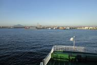 Asisbiz Local car ferry docking at Batangus Pier Batangas Bay Philippines calm day 01