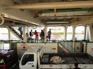 Asisbiz Local car ferry docking at Batangus Pier Batangas Bay Philippines calm day 08