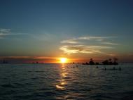 Asisbiz Philippines Panay Negros Caticlan Boracay White Beach Sunset Dec 2003 17