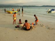 Asisbiz Philippines Sugar Islands Caticlan Boracay White Beach Sunset 2007 06