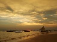 Asisbiz Philippines Sugar Islands Caticlan Boracay White Beach Sunset 2007 30
