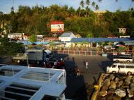 Asisbiz Calapan Port viewed from the Batagas ferry top deck Oriental Mindoro Philippines 2009 01