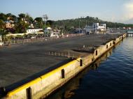 Asisbiz Calapan Port viewed from the Batagas ferry top deck Oriental Mindoro Philippines 2009 02