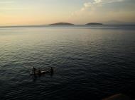 Asisbiz Leaving Calapan Port for Batangas Calapan Bay area sunset Oriental Mindoro Philippines 2009 02