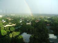 Asisbiz Manila Skyline Makati Urdaneta Village double rainbow Jul 2005 01