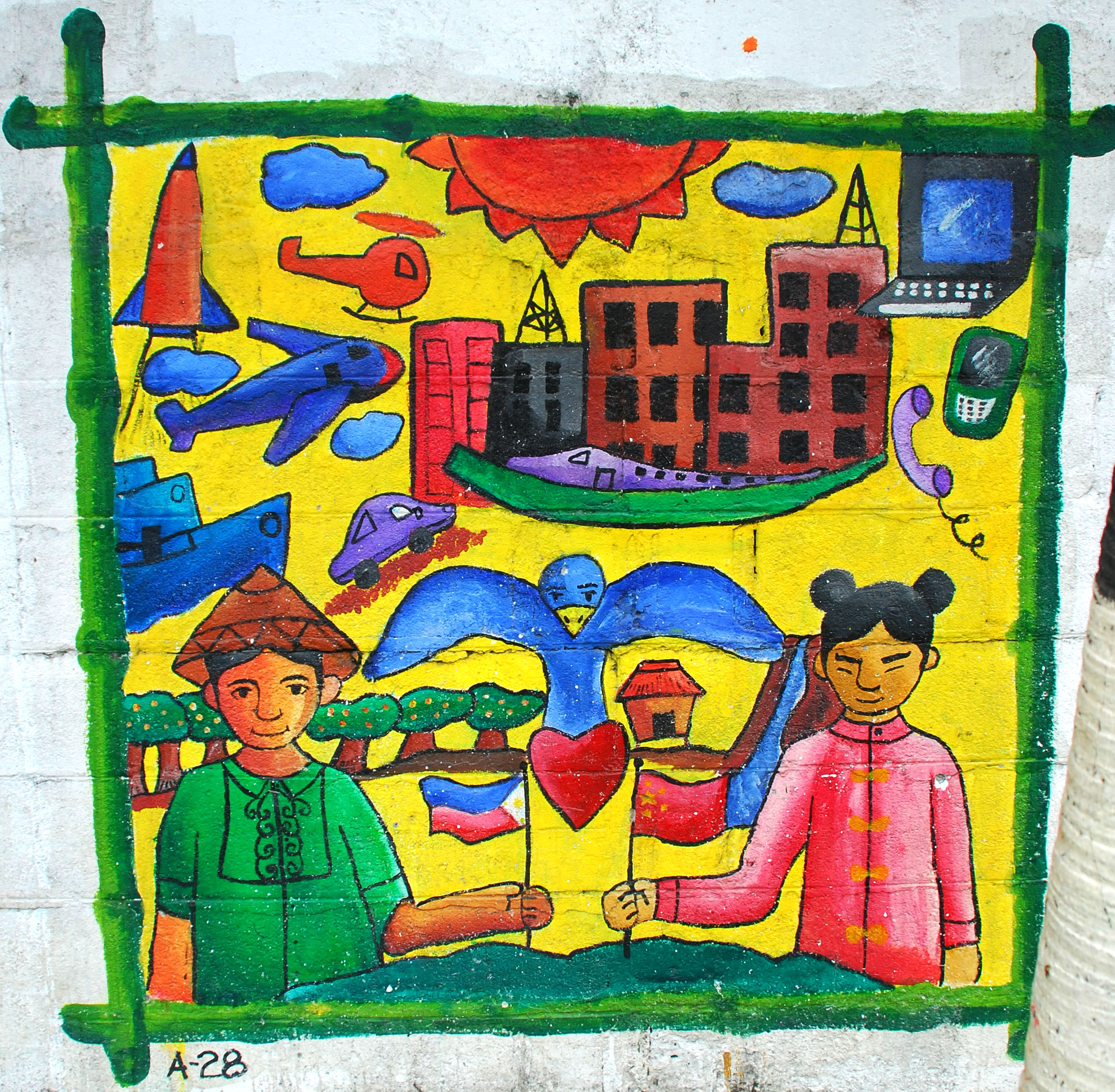 Asisbiz Murals Philippine Filipino Chinese Friendship Day 2007 75