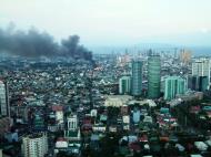 Asisbiz Philippines Roxas Triangle Makati Rockwell warehouse fire Dec 26 2004 07