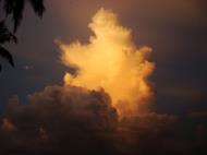 Asisbiz Cloud shapes pastel yellow sunset over Varadero Bay Tabinay Mindoro Philippines 02