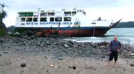 Asisbiz Typhoon Chanchu Varadero Bay Besta Shipping Lines ran aground 05