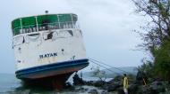 Asisbiz Typhoon Chanchu Varadero Bay Besta Shipping Lines ran aground 07