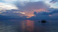 Asisbiz OMG sunset pastels taken using wide angle White Beach San Isidro Philippines 15