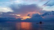 Asisbiz OMG sunset pastels taken using wide angle White Beach San Isidro Philippines 18