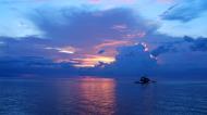 Asisbiz OMG sunset pastels taken using wide angle White Beach San Isidro Philippines 22