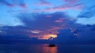 Asisbiz OMG sunset pastels taken using wide angle White Beach San Isidro Philippines 23