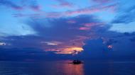 Asisbiz OMG sunset pastels taken using wide angle White Beach San Isidro Philippines 24