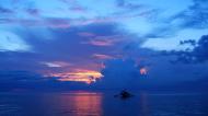 Asisbiz OMG sunset pastels taken using wide angle White Beach San Isidro Philippines 28