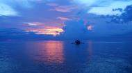 Asisbiz OMG sunset pastels taken using wide angle White Beach San Isidro Philippines 29