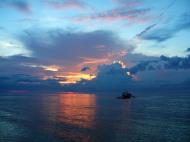 Asisbiz OMG sunset pastels using standard lens White Beach San Isidro Philippines 07