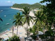 Asisbiz Over looking White Beach from a vantage point San Isidro Oriental Mindoro Philippines 2003 03