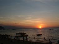 Asisbiz Twilight as the day draws to a close White Beach San Isidro Oriental Mindoro Philippines 02