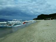 Asisbiz White Beach indidous bancas San Isidro Oriental Mindoro Philippines 01