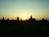 Asisbiz Sunset Myanmar Pagan 04
