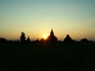 Asisbiz Sunset Myanmar Pagan 06