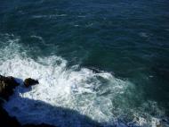 Asisbiz Textures Water h2o shoreline coastal rocks cliff 01