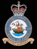 RAF 118Sqn emblem