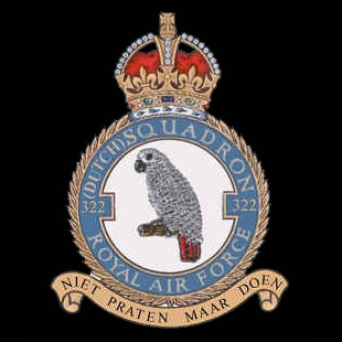 RAF No 322 (Dutch) Squadron emblem RAF