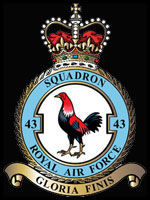 RAF 43Sqn emblem