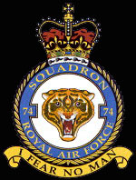 RAF 74Sqn emblem