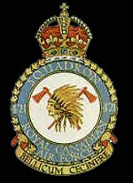 RCAF No 421 (Red Indian) Squadron emblem