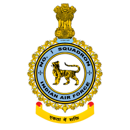 emblem Royal Indian Air Force (IAF) 1Sqn emblem